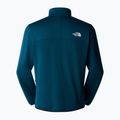 Men's The North Face Crest FZ midnight petrol/ black sweatshirt 6