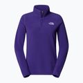 Women's sweatshirt The North Face 100 Glacier 1/4 Zip peak purple