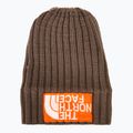 Men's winter cap The North Face Heritage Ski Tuke smokey brown/orange 4