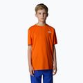 The North Face Reaxion orange children's t-shirt