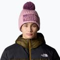 Men's winter cap The North Face Heritage Ski Tuke mauve/midnight mauve 3