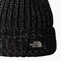 Men's winter cap The North Face Cozy Chunky Cabin black/white dune 2