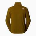 Men's The North Face 100 Glacier Full Zip sweatshirt moss green 2