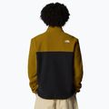 Men's The North Face Yumiori 1/4 Zip black/ moss green sweatshirt 3