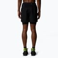 Men's running shorts The North Face Sunriser 2IN1 6" tnf black/tnf black traverse print 3