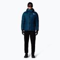 Men's down jacket The North Face Terra Peak Hoodie midnight petrol 2