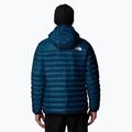 Men's down jacket The North Face Terra Peak Hoodie midnight petrol 3