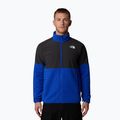 Men's The North Face Glacier Heavyweight Full Zip sweatshirt blue/ asphalt grey