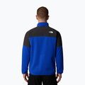 Men's The North Face Glacier Heavyweight Full Zip sweatshirt blue/ asphalt grey 3