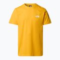 Men's The North Face Simple Dome Tee summit gold T-shirt 4