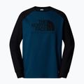 Men's The North Face Heritage midnight petrol/black longsleeve