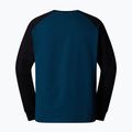 Men's The North Face Heritage midnight petrol/black longsleeve 2