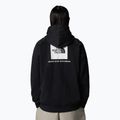 Men's The North Face Raglan Box Nse Hoodie black/ white 3