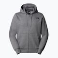 Men's sweatshirt The North Face Simple Dome Full Zip Hoodie medium grey heather 5