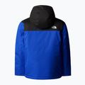 The North Face Freedom Insulated blue children's ski jacket 6