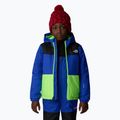 The North Face Kid Freedom Insulated blue children's ski jacket 4