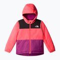 The North Face Kid Freedom Insulated radiant poppy children's ski jacket 5