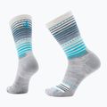 Smartwool Everyday Stitch Stripe Crew trekking socks light grey