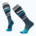 Smartwool Ski Full Cushion Midnight Ski Pattern OTC twilight blue socks