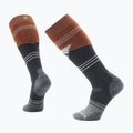 Smartwool Snowboard Full Cushion Mountain Geo Pattern OTC picante snowboard socks
