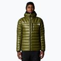 Men's down jacket The North Face Summit Breithorn Hoodie forest olive