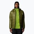 Men's down jacket The North Face Summit Breithorn Hoodie forest olive 4