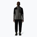 The North Face men's Stormgap Powergrid smoked pearl/ black sweatshirt 2