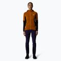 The North Face women's Stormgap Powergrid iron citrus/ black sweatshirt 2