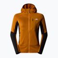 The North Face women's Stormgap Powergrid iron citrus/ black sweatshirt 4