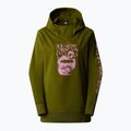 Women's The North Face Tekno Pullover Hoodie forest olive 4