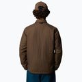 Men's insulated jacket The North Face Afterburner Insulated Flannel black/smokey brown 3