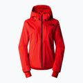 Women's ski jacket The North Face Lenado fiery red 5