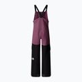 Women's ski trousers The North Face Dragline Bib midnight mauve/black 5