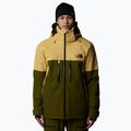 Men's ski jacket The North Face Chakal lichen gold/forest olive