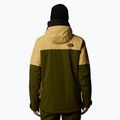 Men's ski jacket The North Face Chakal lichen gold/forest olive 3