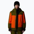 Men's ski jacket The North Face Mount Bre orange/forest olive 4