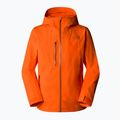 Men's ski jacket The North Face Descendit orange 5