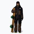 Men's ski jacket The North Face Dragline black/smokey brown 2