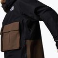 Men's ski jacket The North Face Dragline black/smokey brown 5