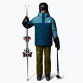 Men's ski jacket The North Face Corefire Down Windstopper Jacket midnight petrol/algae blue 2