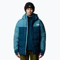 Men's ski jacket The North Face Corefire Down Windstopper Jacket midnight petrol/algae blue 4