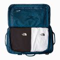 The North Face Base Camp Voyager Duffel 42 l midnight petrol/algae blue travel bag 5