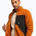 Men's Timberland Sherpa Mix Media Fleece umber sweatshirt 5