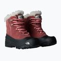 The North Face Shellista V Lace WP children's snow boots canyon dust/terracotta 8