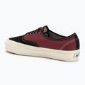 Vans LX Authentic Reissue 44 black toe/madder brown shoes 3