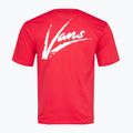 Men's Vans Dettori Loose Fit racing red/ marshmallow t-shirt 2