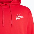 Men's Vans Dettori Loose Pullover sweatshirt racing red/marshmallow 3