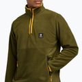 Men's Timberland Polar 1/4 Zip Fleece sweatshirt dark olive 3