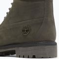 Men's Timberland Premium 6 In Lace medium grey full grain boots 15