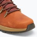 Men's Timberland Sprint Trekker Mid Lace medium orange full grain boots 7